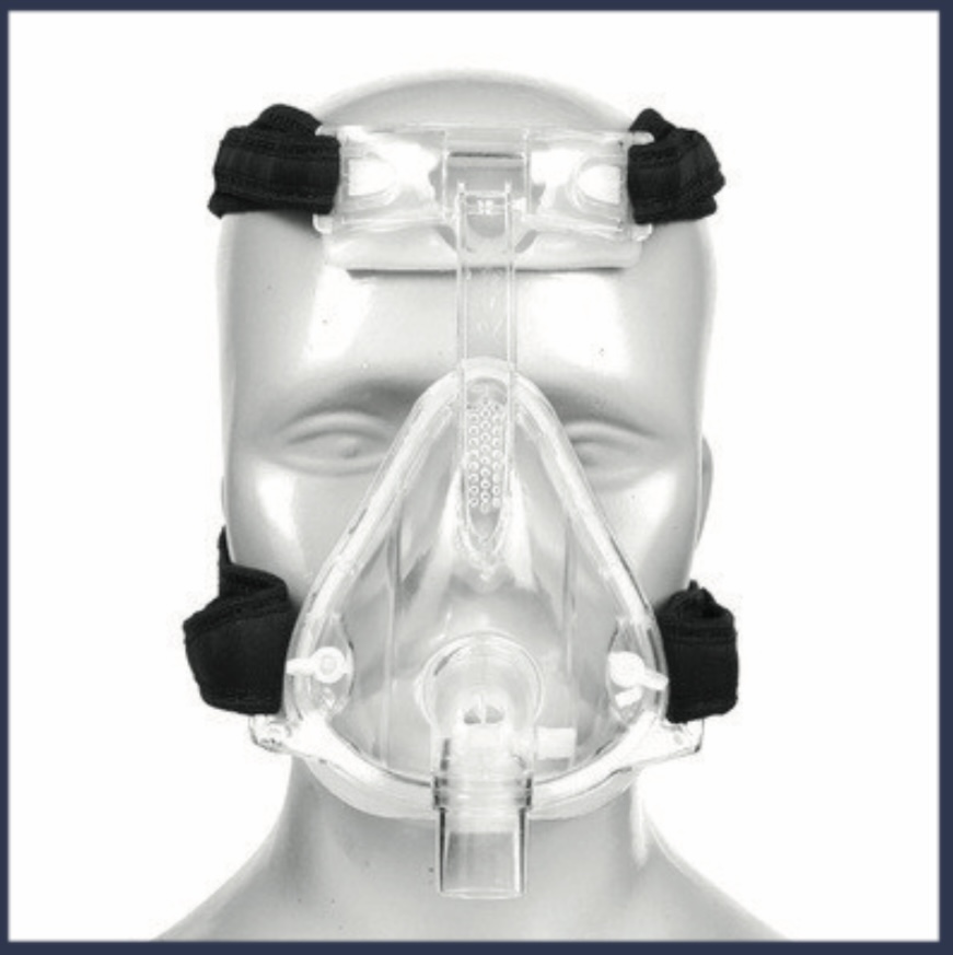 CPAP/BiPAP Full Face Mask — Scanda Enterprises, medical supplies Moosapet Hyderabad